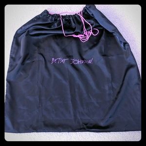 Betsey Johnson dust bag